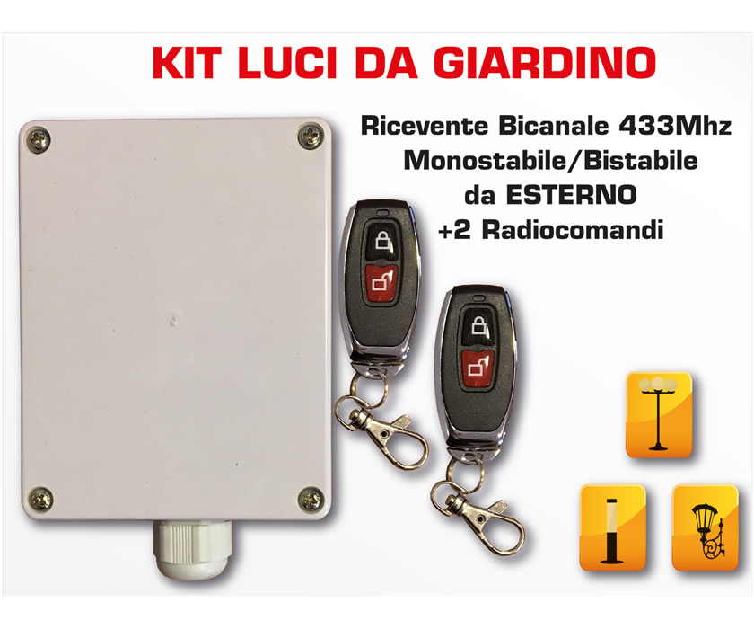 KIT LUCI DA GIARDINO